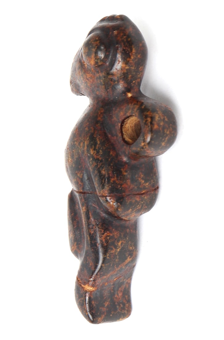 Two Chinese Stone Zoomorphic Stone Pendants - 5