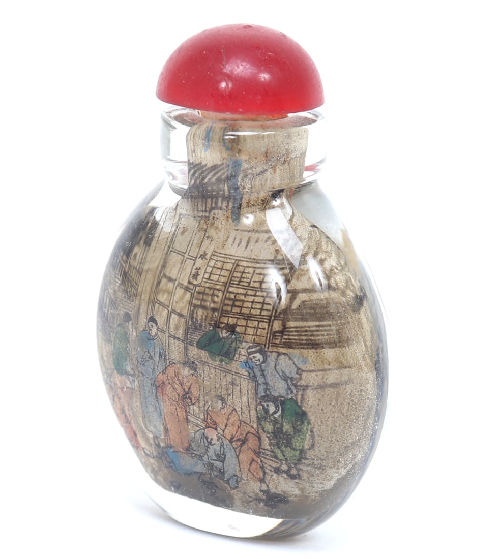 Chinese Reverse Painted Snuff Bottle - 2