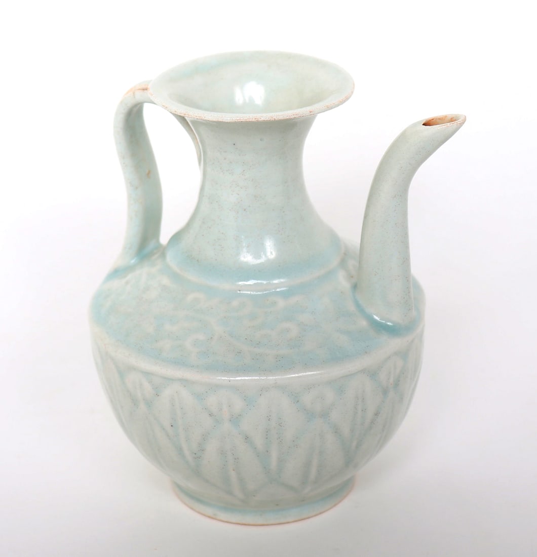 Chinese Crackle Glazed Ewer (1 of 8)