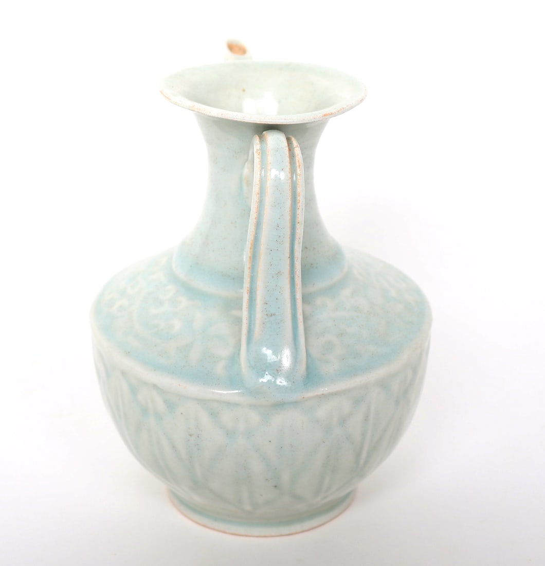 Chinese Crackle Glazed Ewer - 4