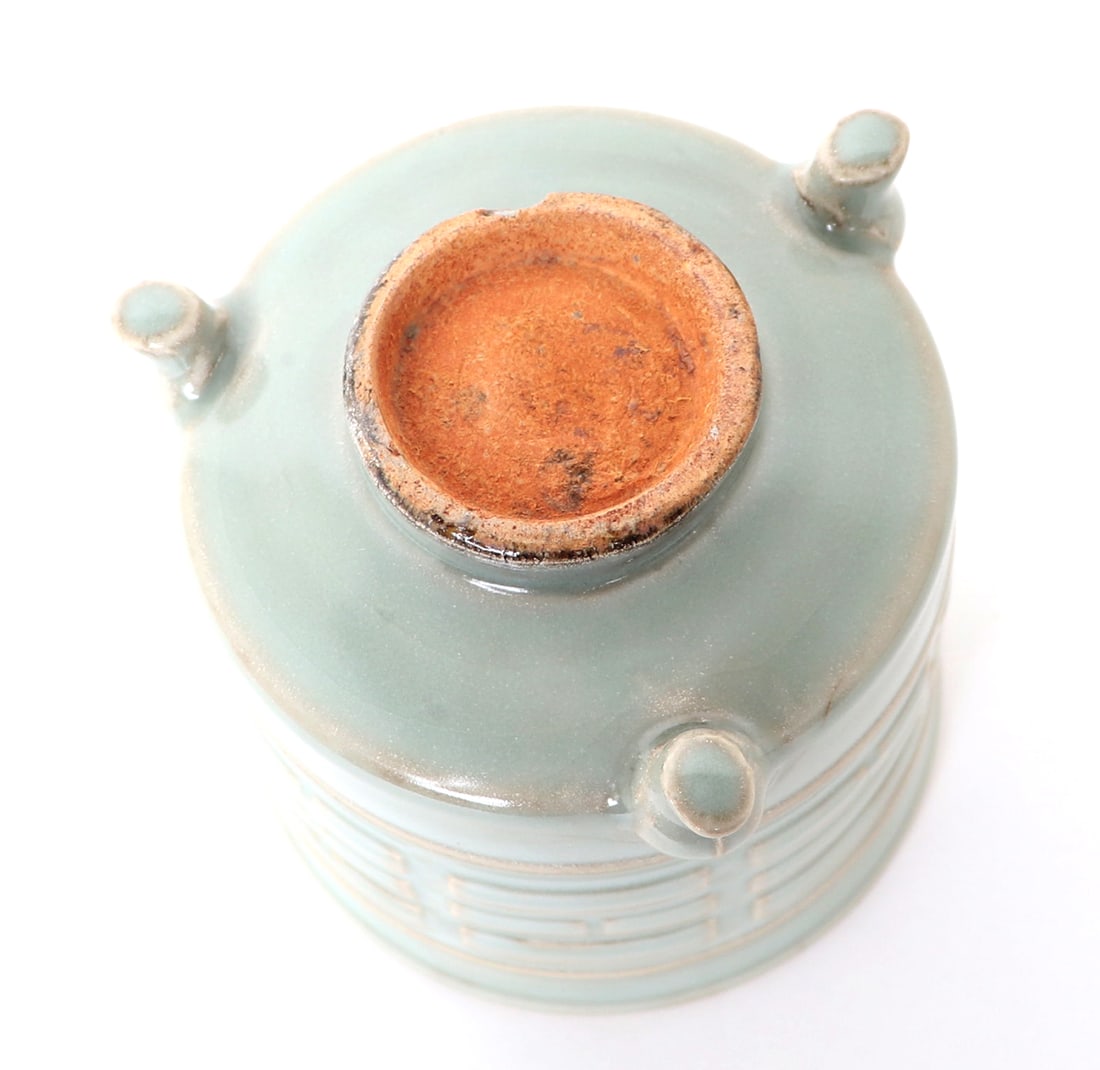 Chinese Celadon Tripod Vessel - 6