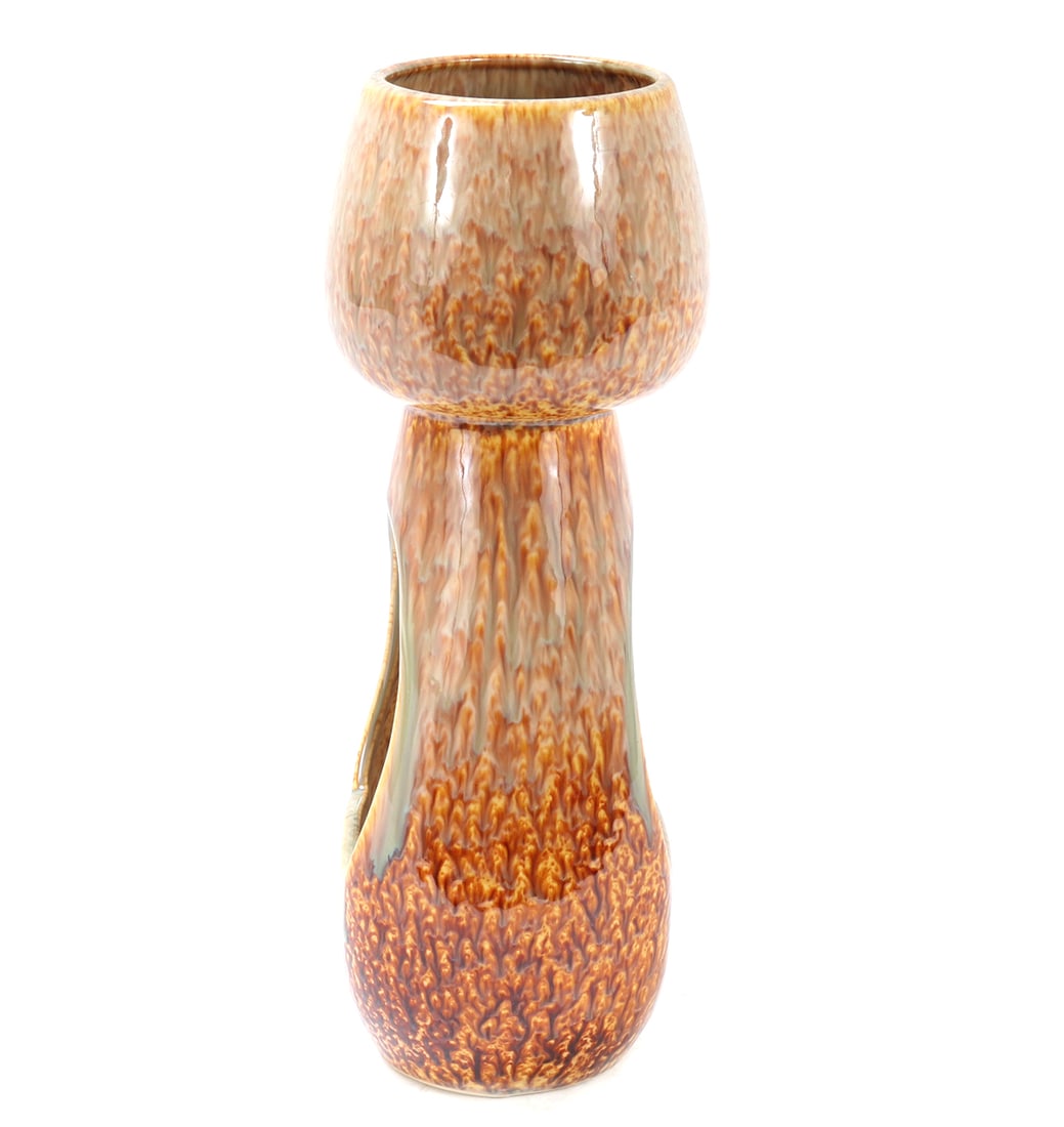 Porcelain Bi-Level Vase - 2