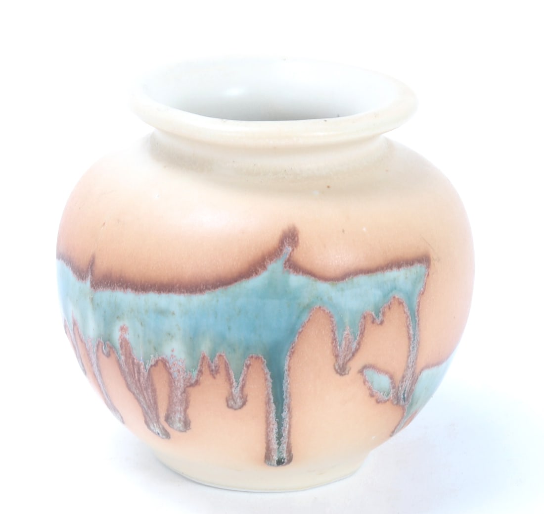 Polychrome Glazed Porcelain Pot - 3