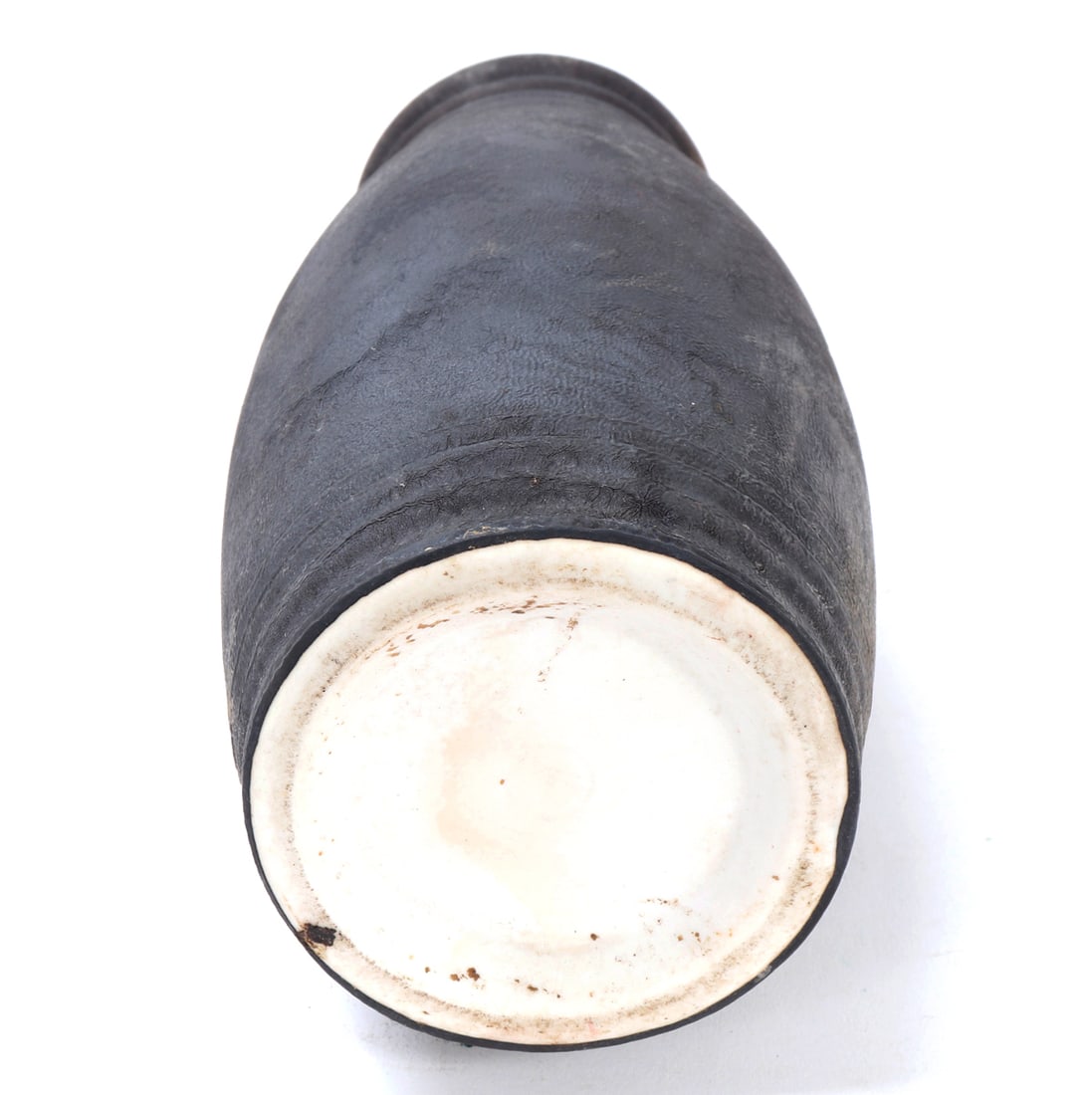 Black Matte Glazed Vase - 4