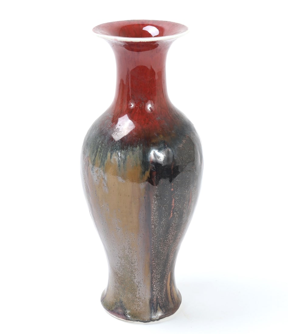 Chinese Multicolored Porcelain Vase - 2