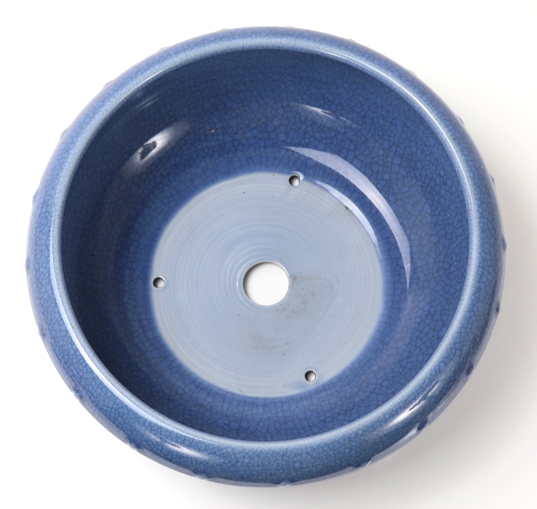 Chinese Crackle Glazed Planter - 4