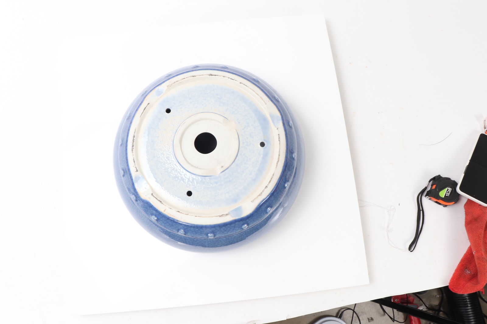 Chinese Crackle Glazed Planter - 8