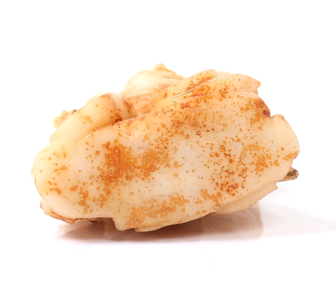 Chinese White Stone Standing Figure - 5