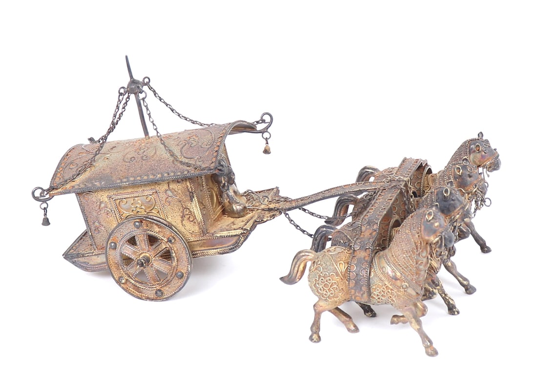 Chinese Four Horses and Carriage (1 of 7)