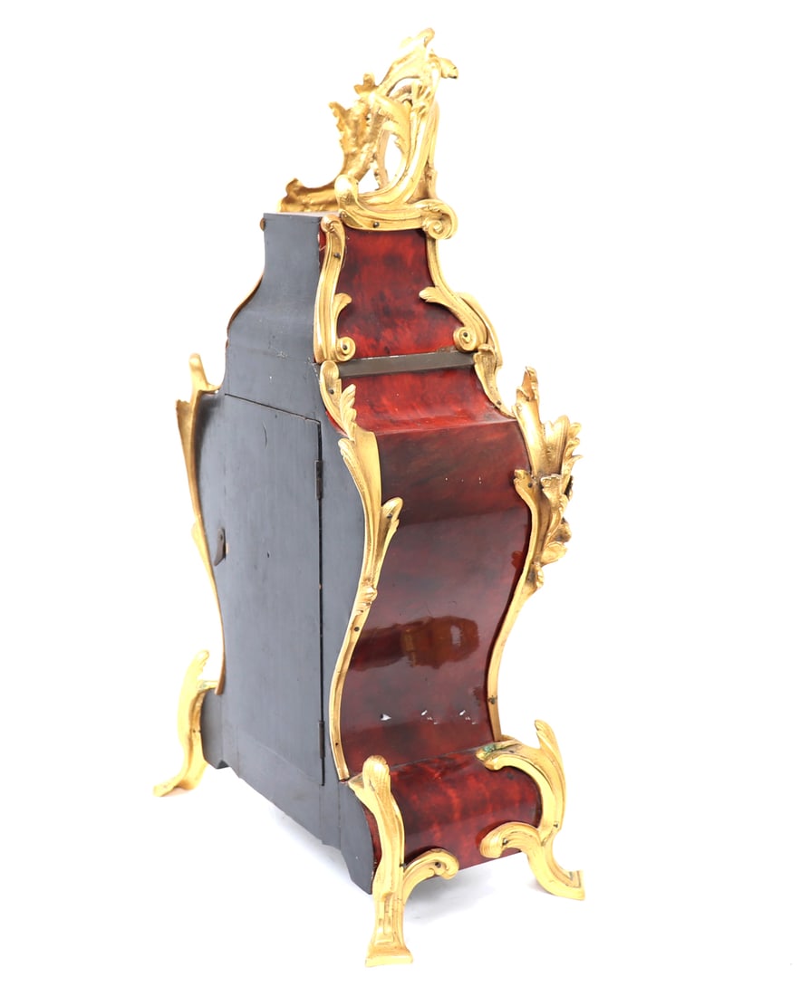 French Rococo Style Clock & Candelabra Set, 19th c. - 7