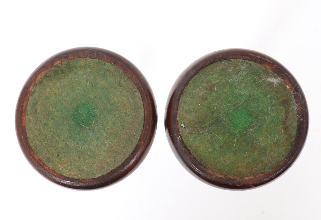 Deep Thomas Danforth II Pewter Plate & Turned Candlesticks - 4