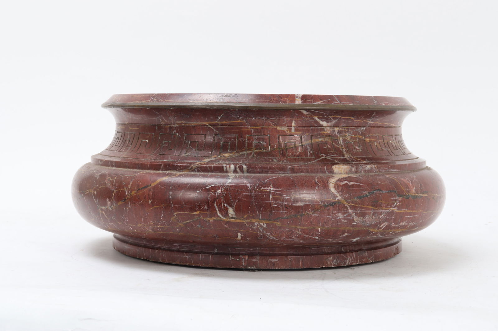 Gorgeous Large Tuscan Red Marble Basin - 14