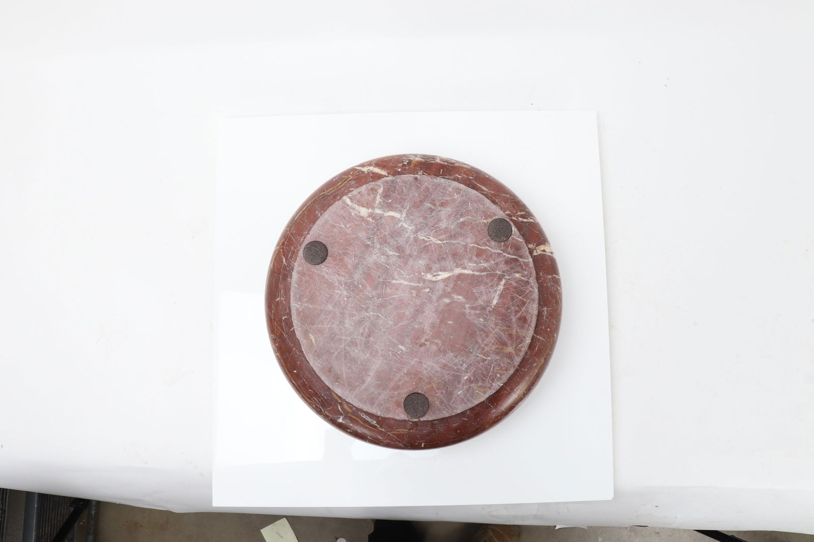 Gorgeous Large Tuscan Red Marble Basin - 8