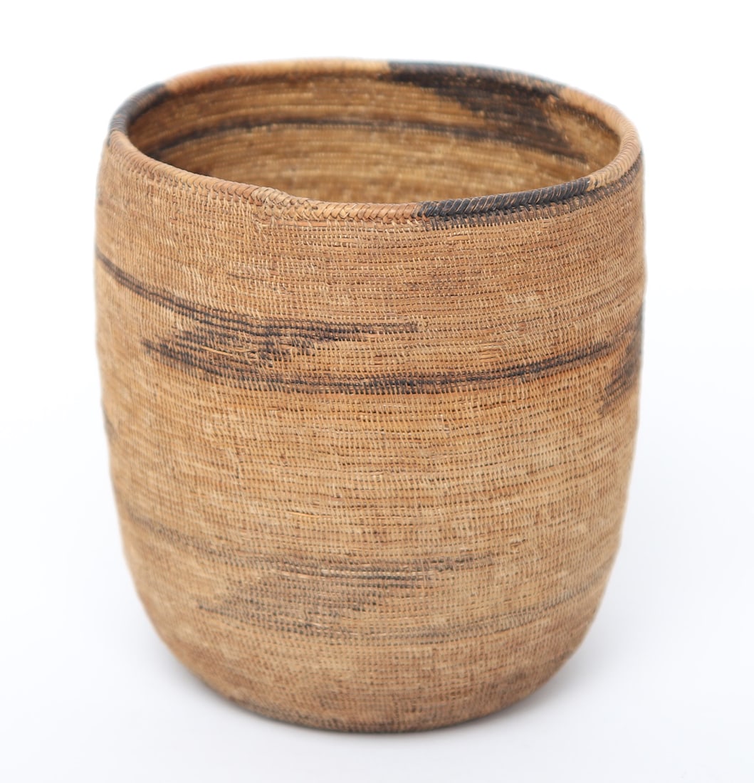 Tightly Woven Fiber Vessel, Rwanda 20th c. (1 of 6)