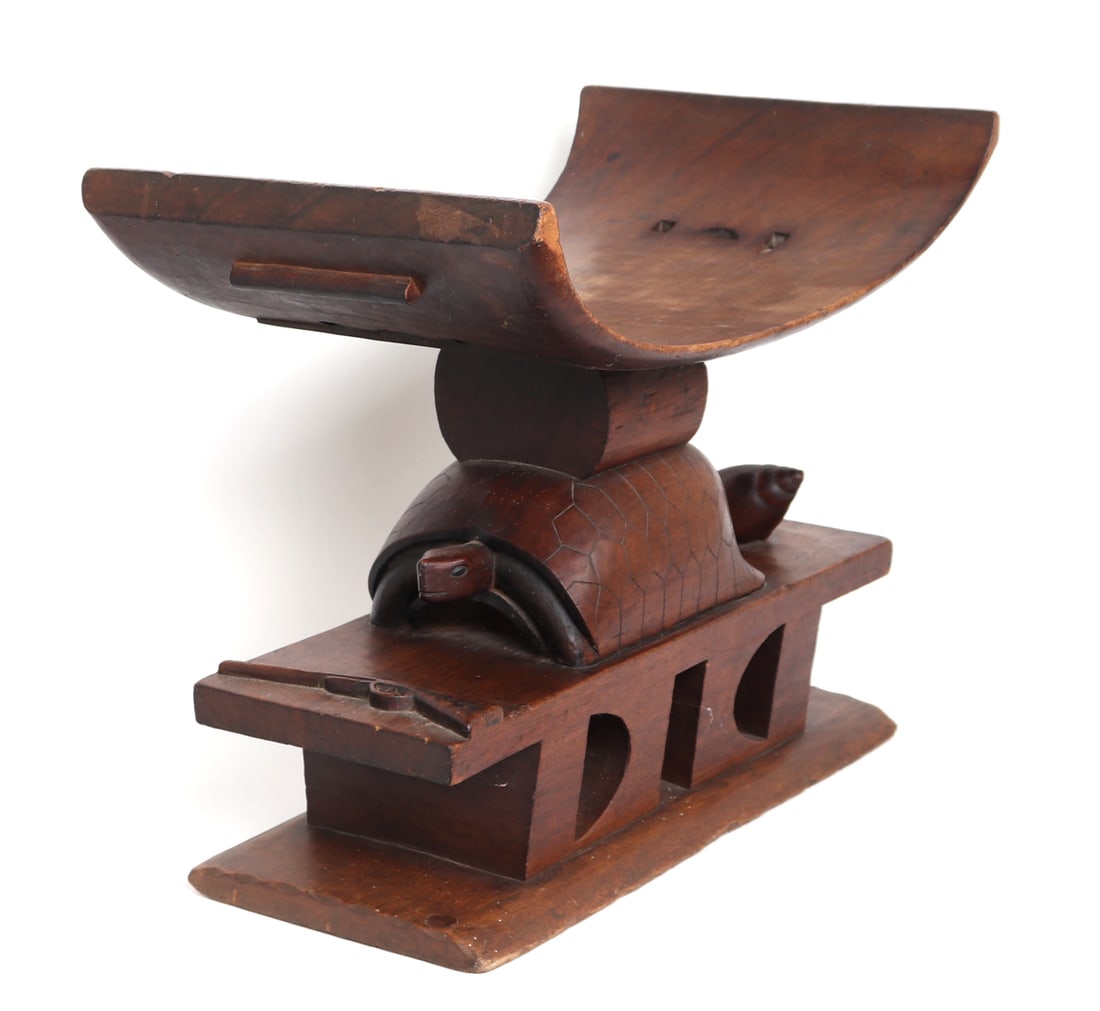 Ashanti Proverbs Stool, West Africa - 2