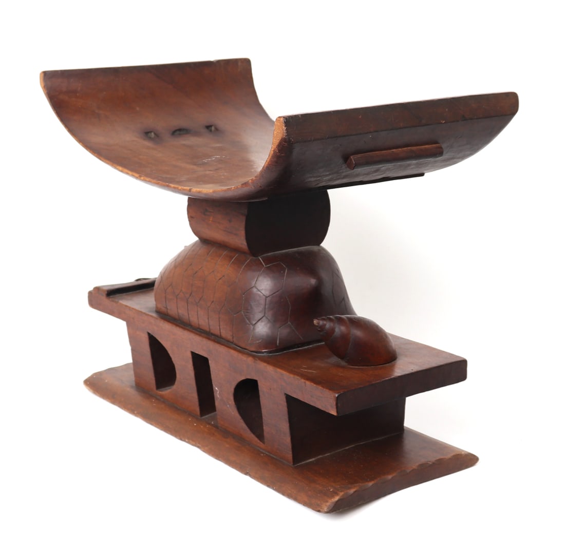 Ashanti Proverbs Stool, West Africa - 3