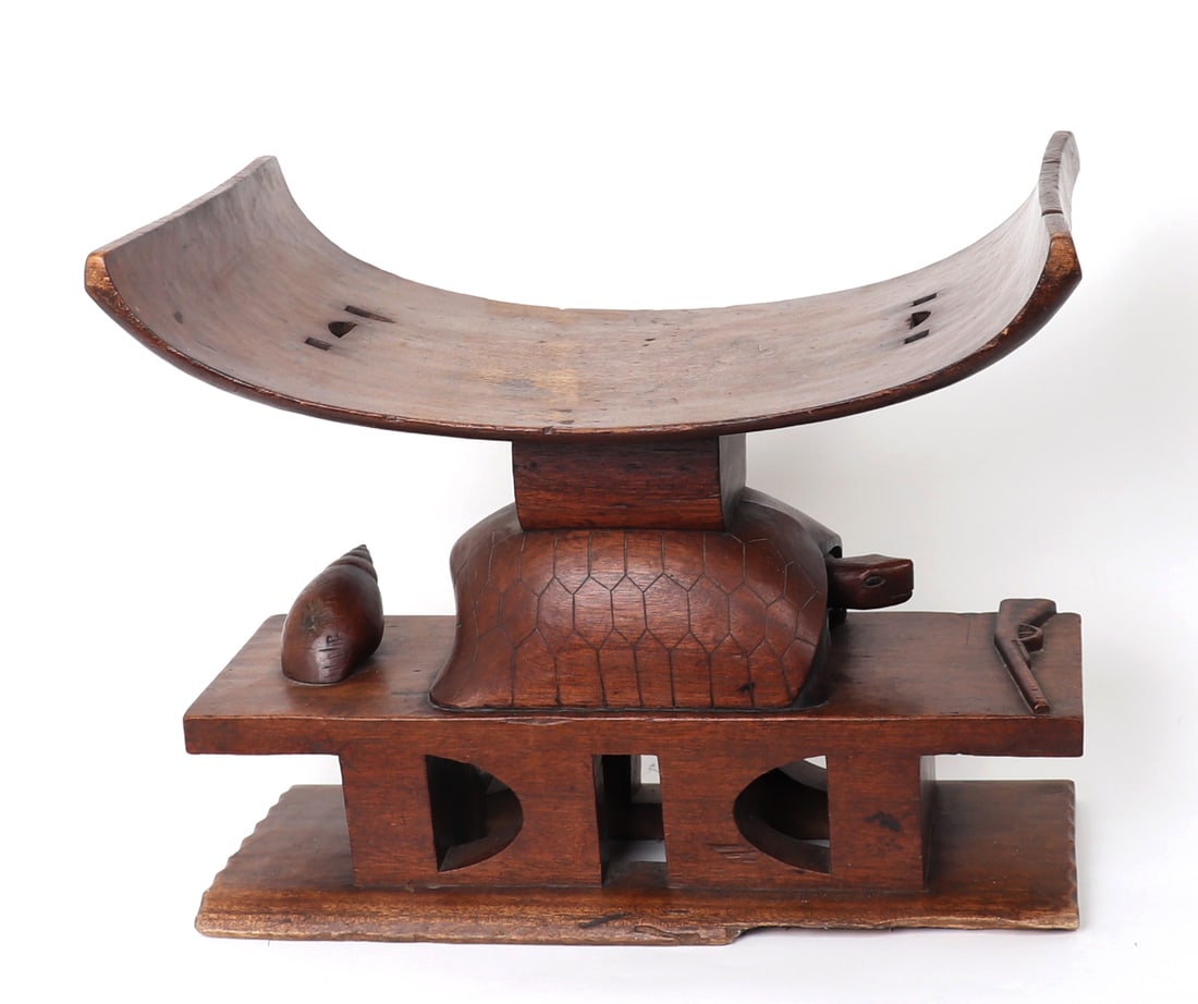 Ashanti Proverbs Stool, West Africa - 5