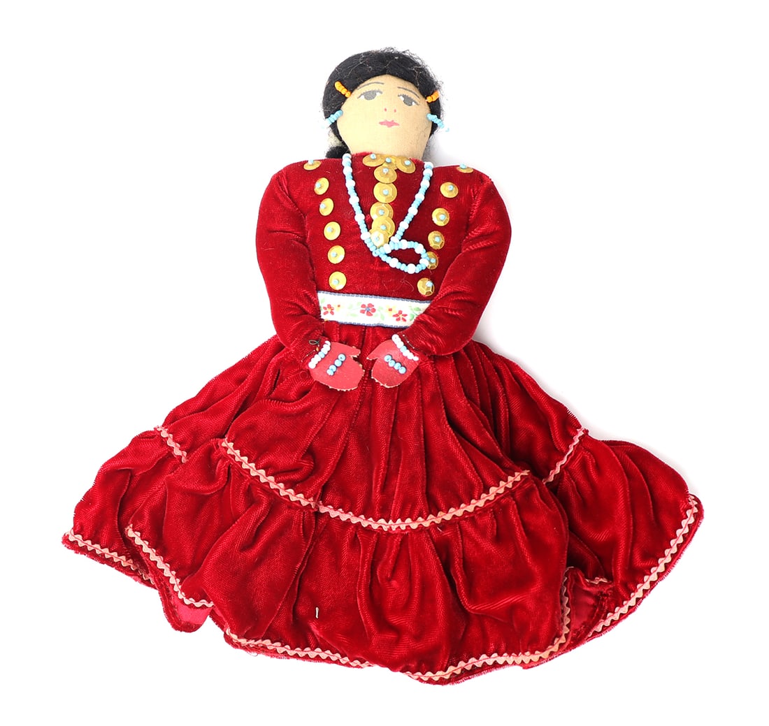 Navajo Doll made by Alice Bowie, 1950's (1 of 8)