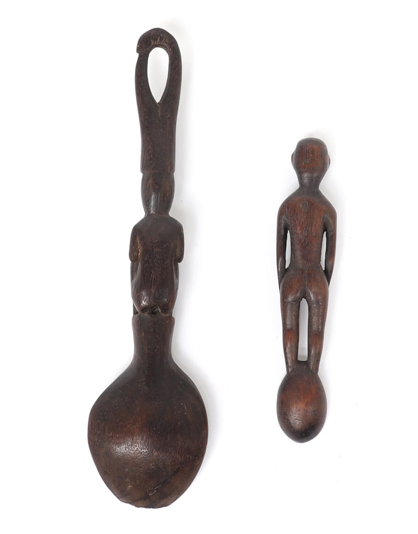 Two Philippines Ifugao Spoons - 2