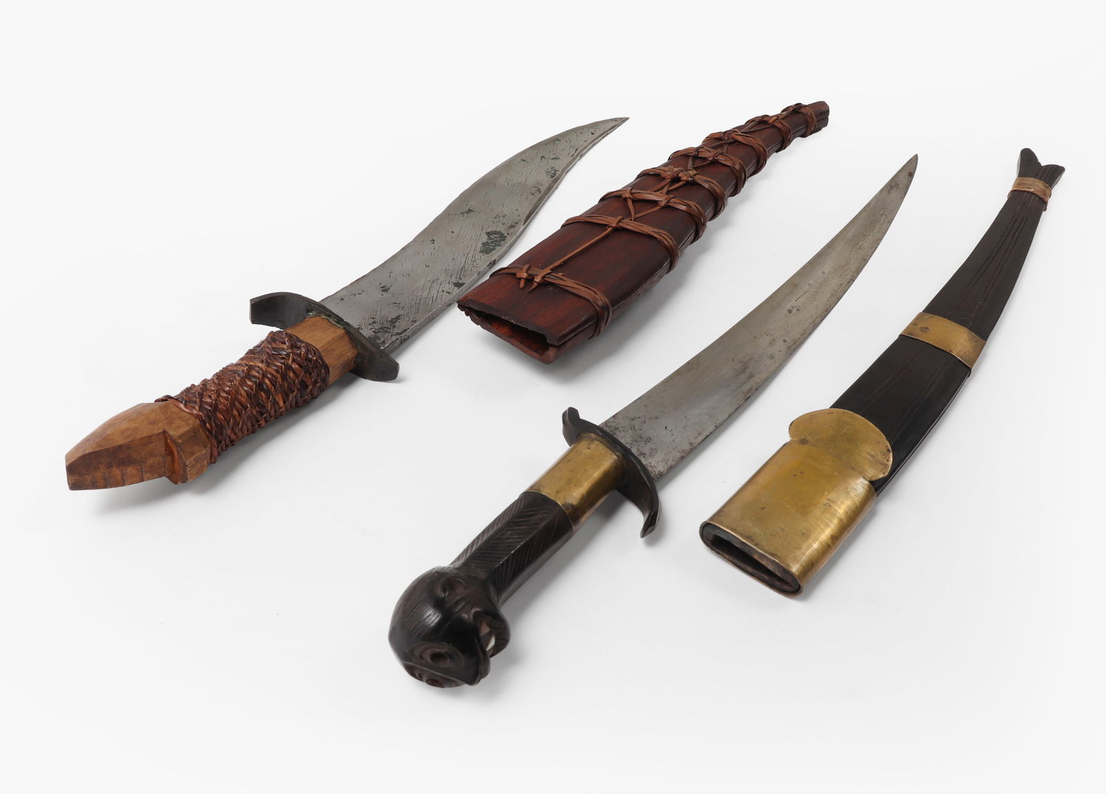 Two Fine Daggers & Scabbards - 2