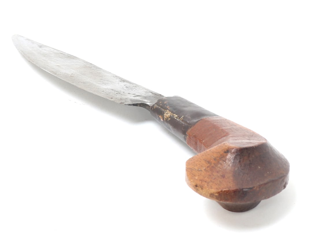 20th C. Visayan Plamingko Dagger w/ Scabbard - 8