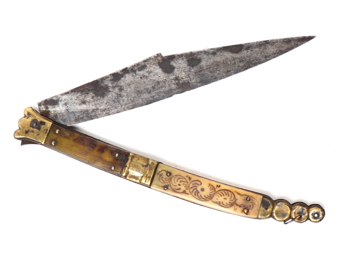 Spanish Navaja Folding Knife, 18th-19th c. (1 of 10)