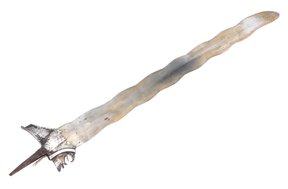 15-Wave Moro Kris Sword Blade - 2