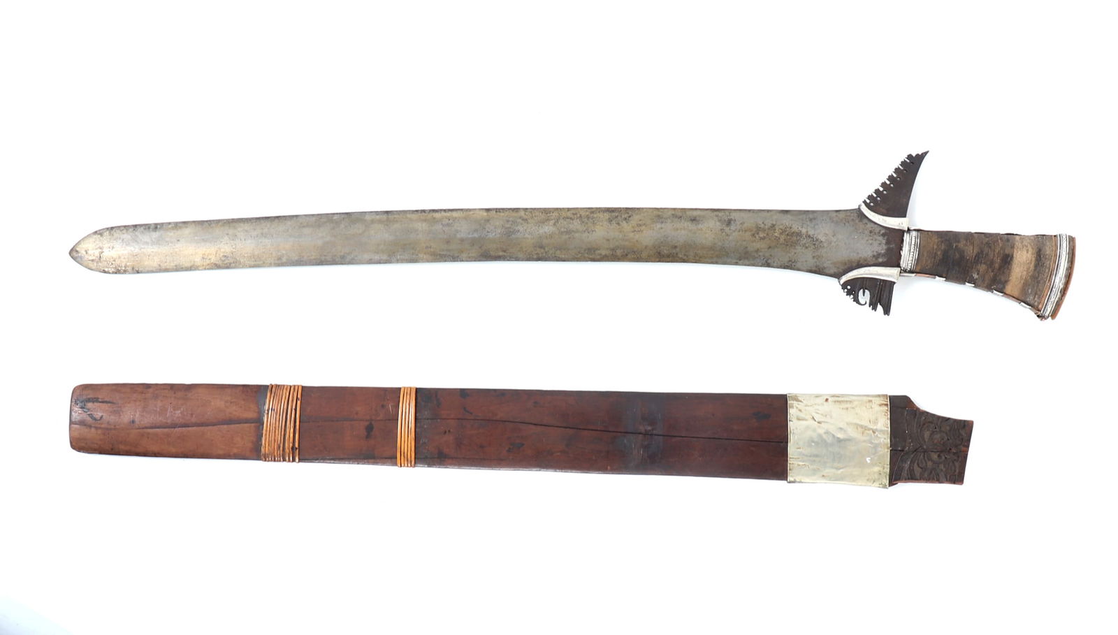 Maguindanao Moro Kris Sword & Scabbard (1 of 11)