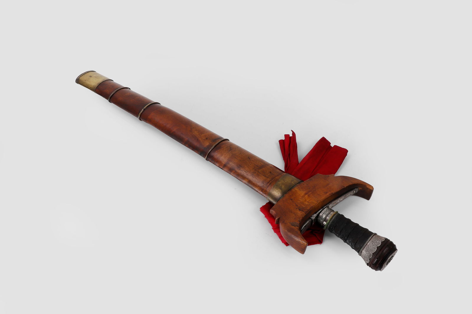 Superb Massive Moro Kris w/ Silver Inlay - 8