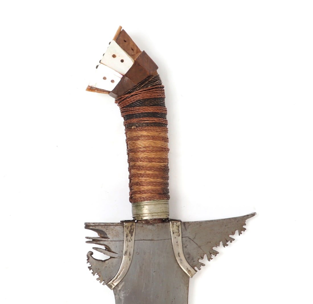 Wavy Moro Kris Sword, Pre-WWII - 4
