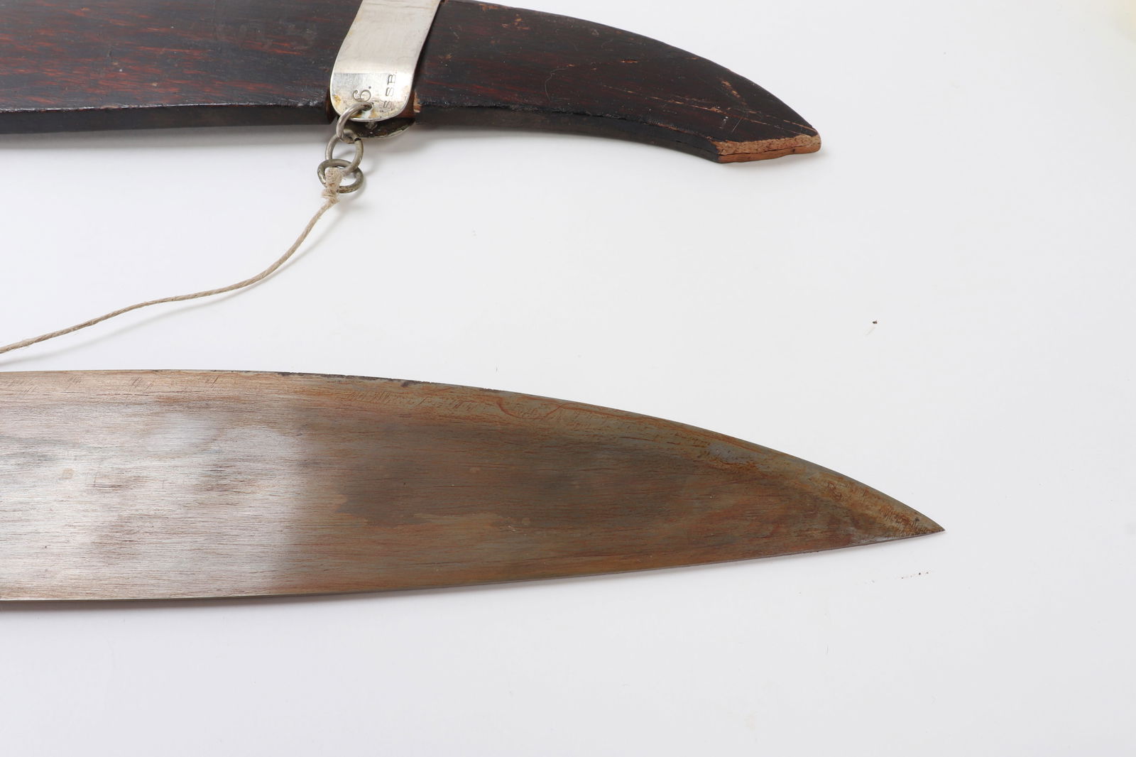 Silver Mounted Moro Barong, USSB - 4