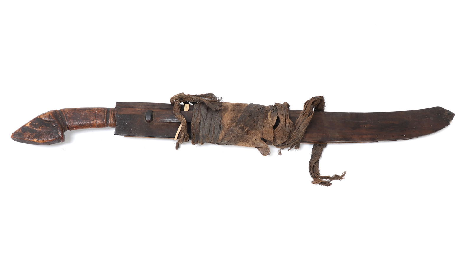 19th C. Philippines Bicol Minasbad Sword - 13