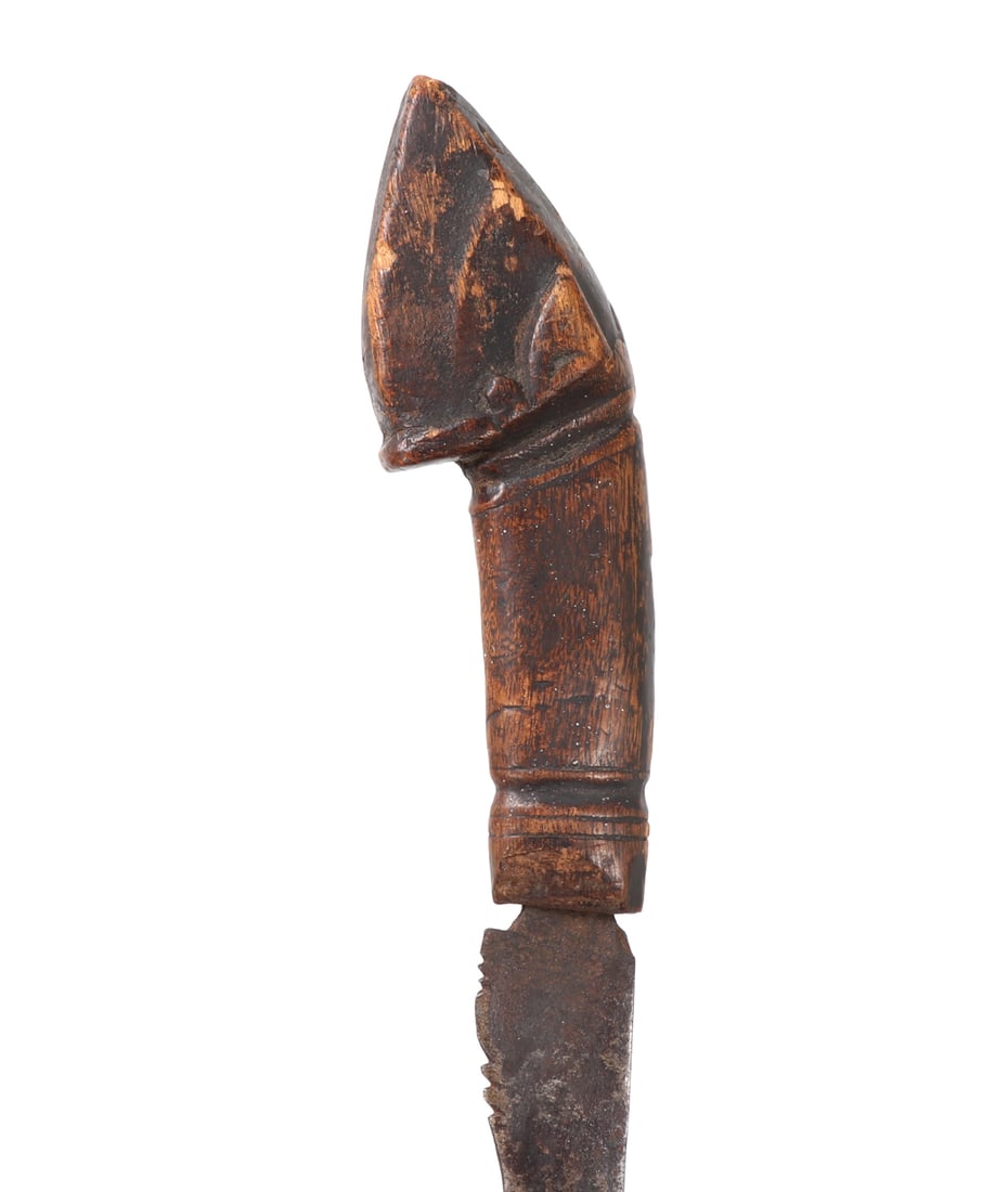 19th C. Philippines Bicol Minasbad Sword - 4