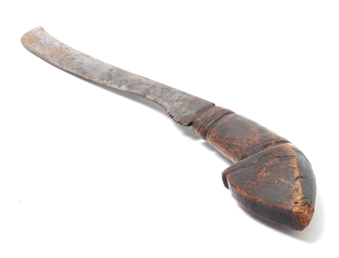 19th C. Philippines Bicol Minasbad Sword - 9