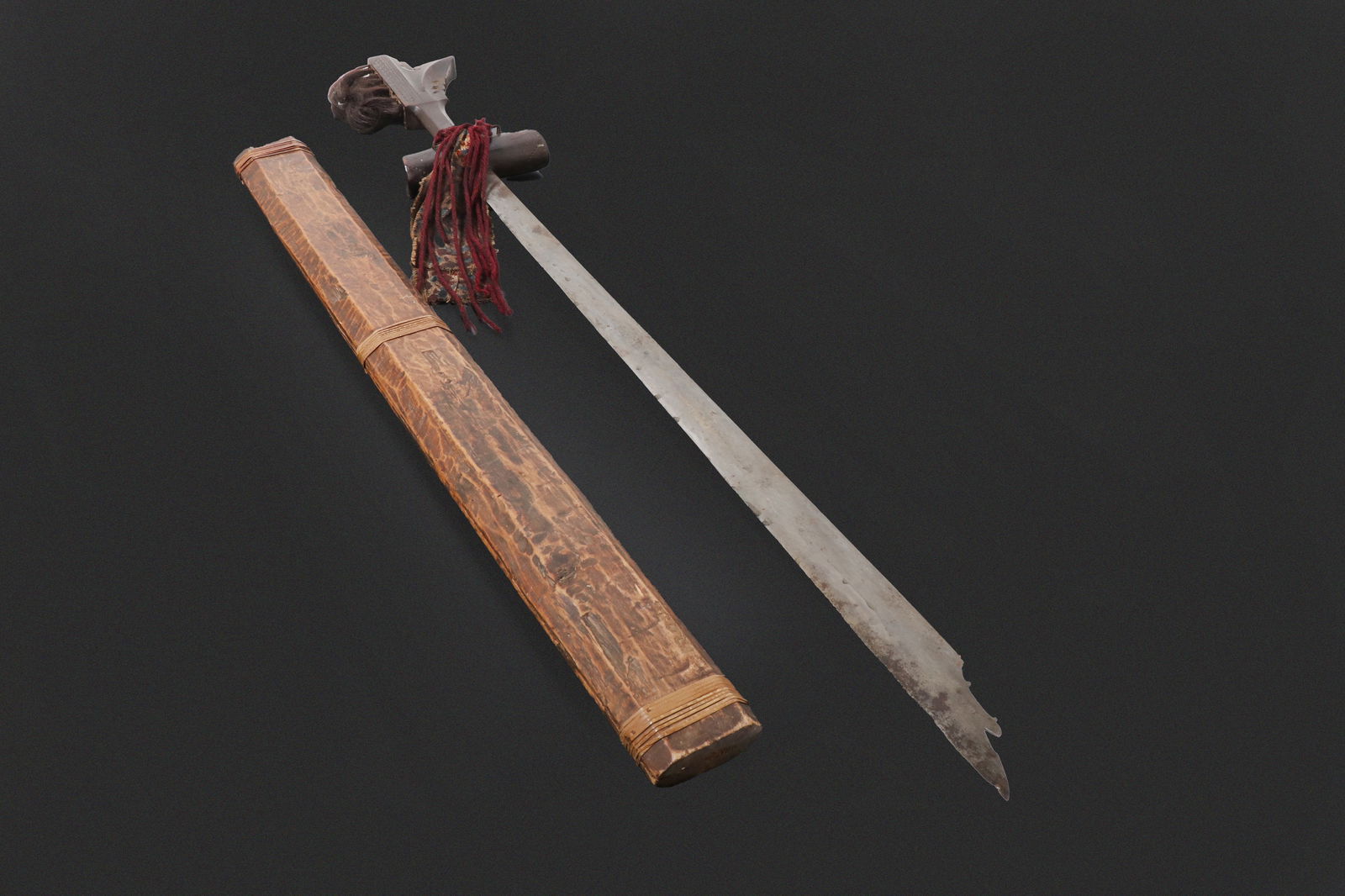 Philippine Kampilan Sword & Scabbard - 2