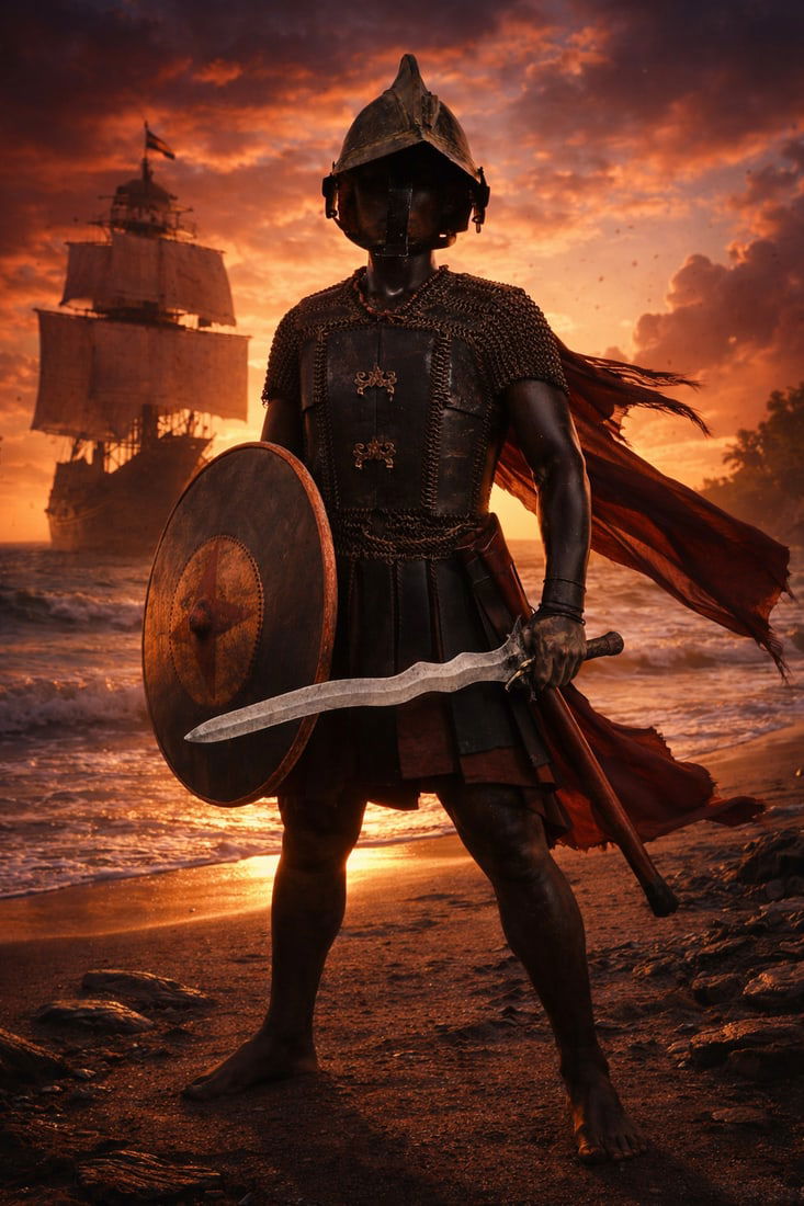 Important Tausug Moro Armour, circa 1800s: Fantastic Moro Armour set of the Tausug peoples circa 1800s. Tausug peoples famous for piracy and having never yielded to or been defeated by the Spanish colonist. Complete with original brass helmet,