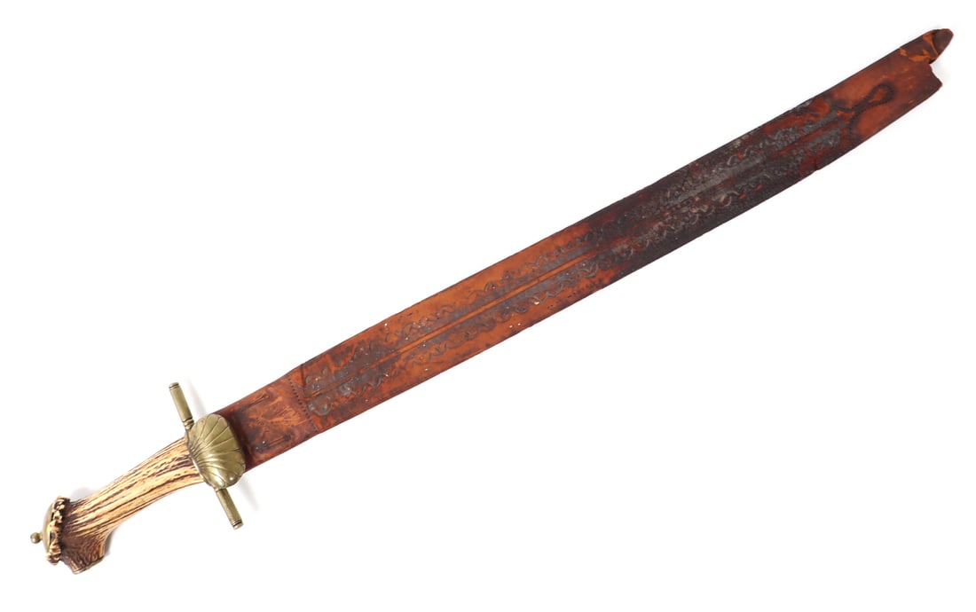 Spanish Colonial Sword w/Scabbard - 9