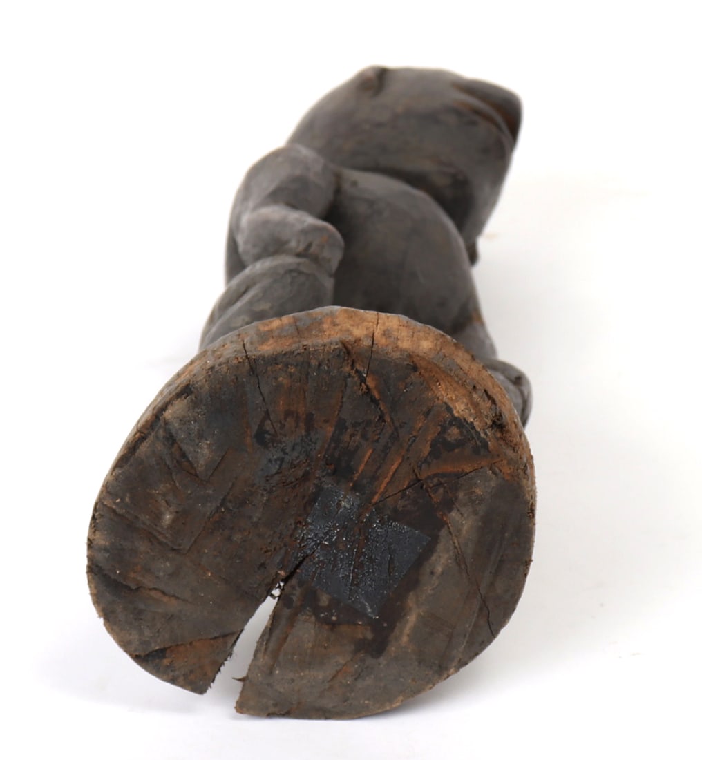 Unusual Ifugao Bulul Standing Statue - 5