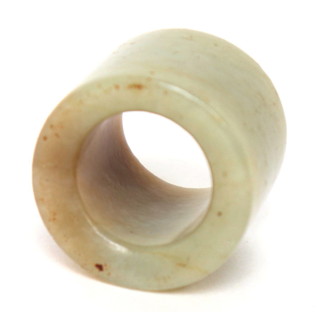 Early Chinese Jade Archers Ring - 3