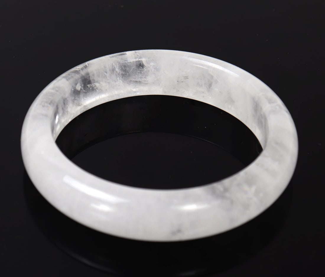 Beautiful Rock Crystal Bangle Bracelet - 2