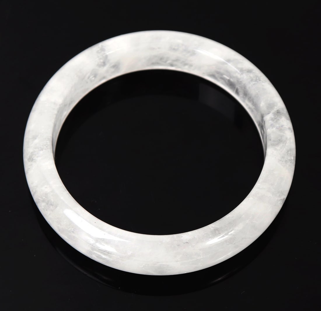 Beautiful Rock Crystal Bangle Bracelet - 2
