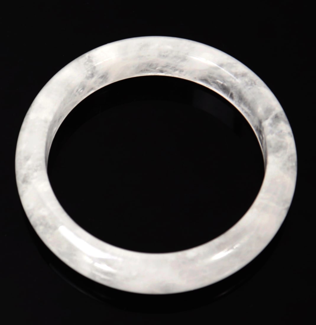 Beautiful Rock Crystal Bangle Bracelet - 3