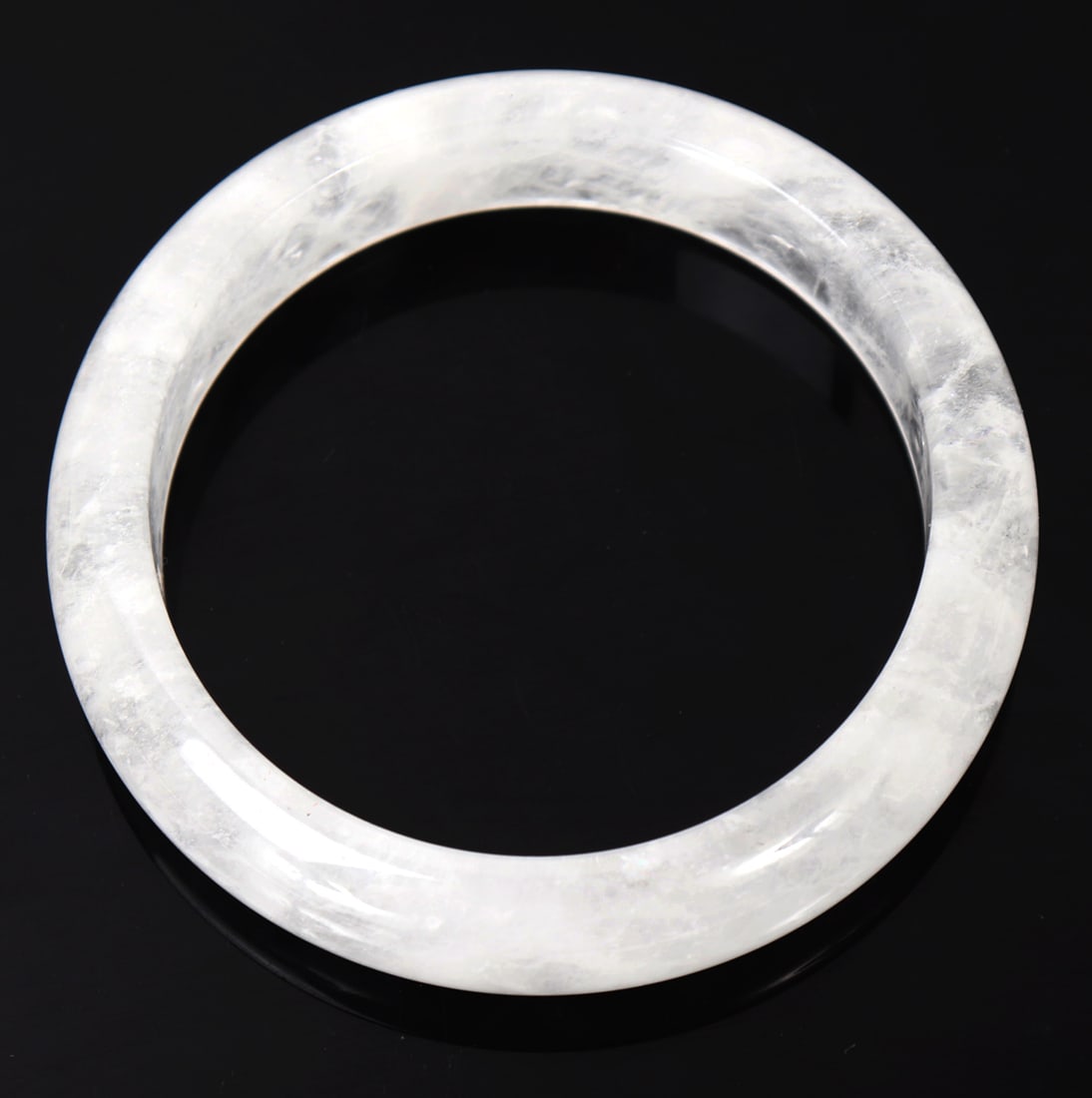 Beautiful Rock Crystal Bangle Bracelet - 4