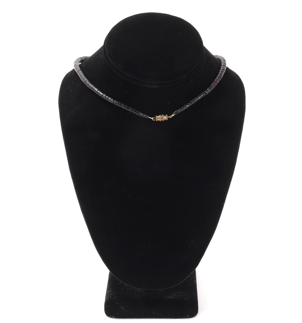 Shell, Turquoise & Crystal Quartz Necklace - 5