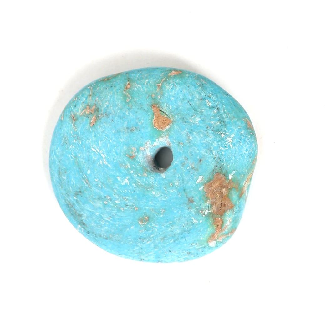 Lovely Turquoise Disc Pendant - 2
