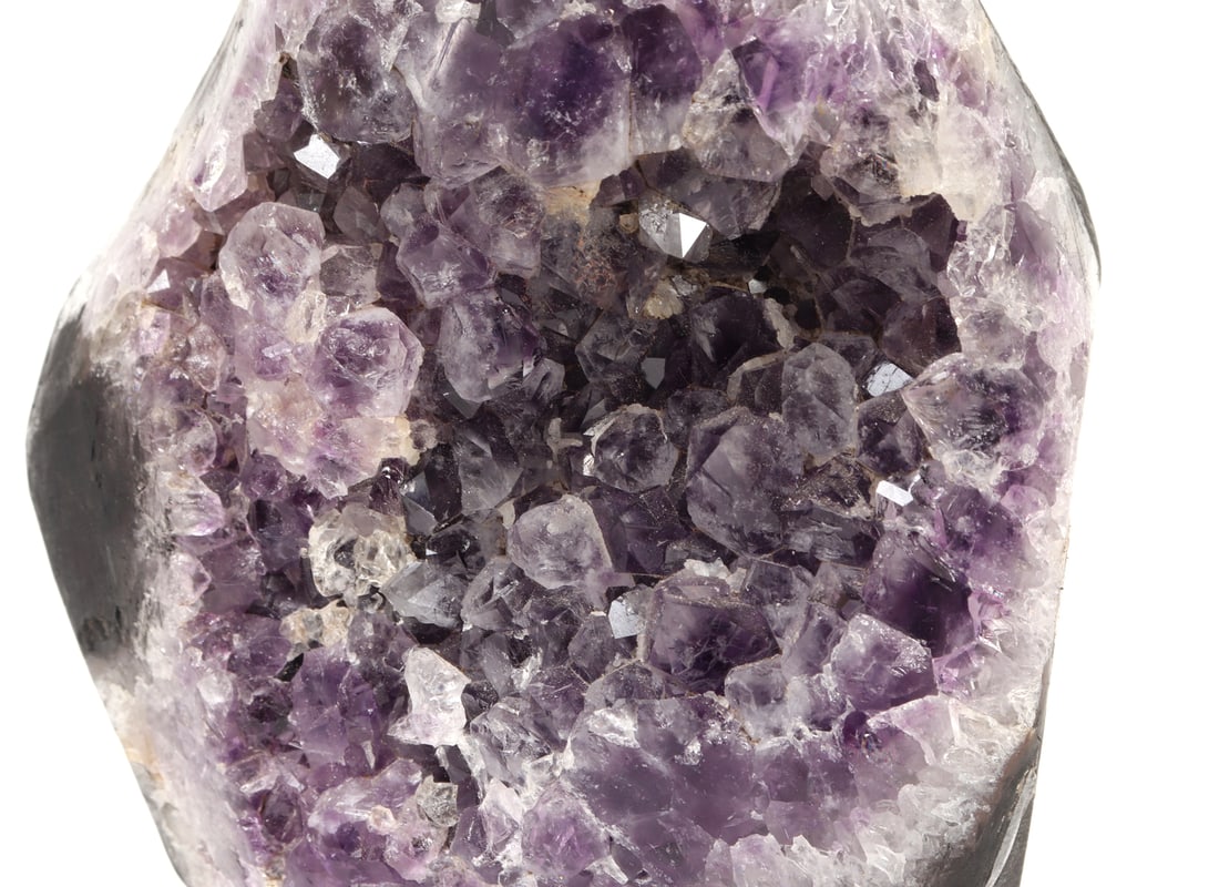 Gorgeous Amethyst Drusy on Custom Stand - 6