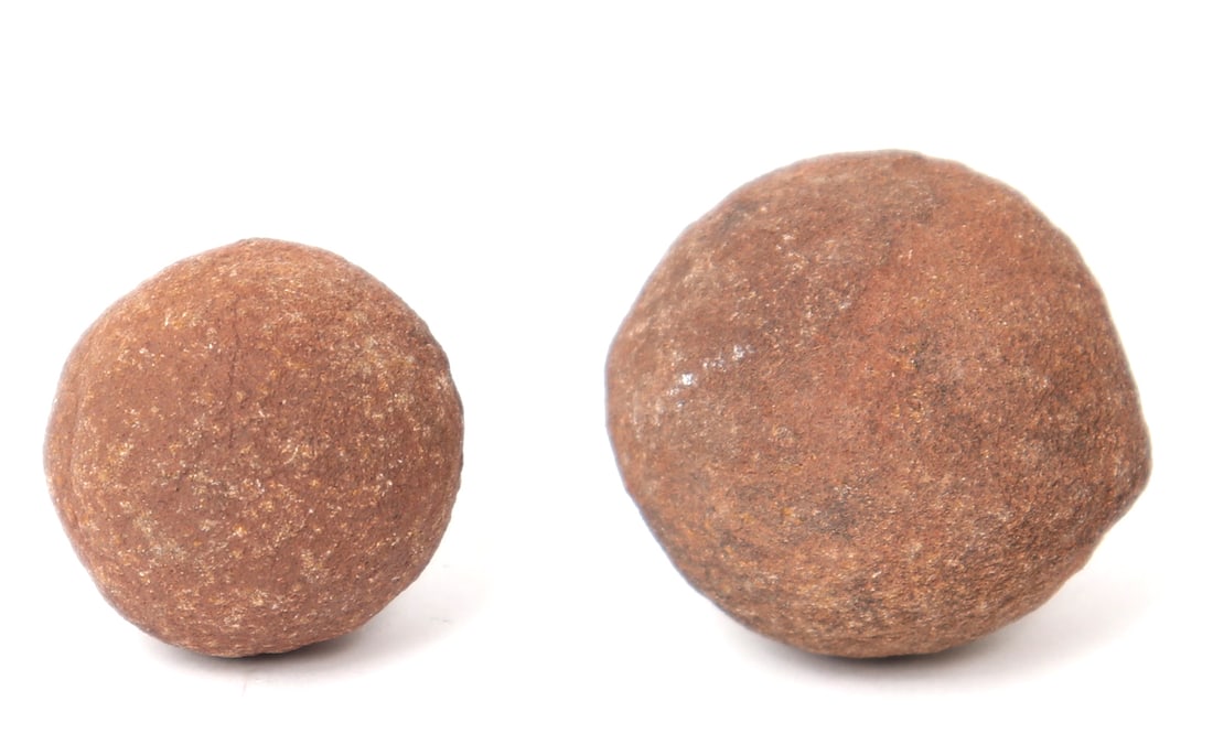 Rare Patina Covered Shaman Stones: Wonderful pair of shaman stones covered in patina throughout. Shaman stones have been used for centuries by spiritual tribal members (Shaman) and other mystics. They are considered sacred among the