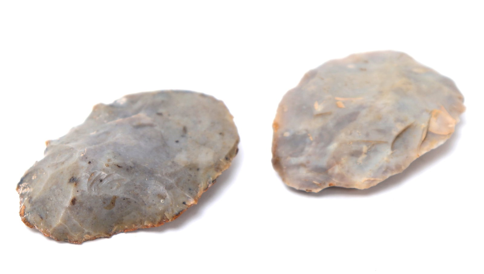 Two Grey Stone Scrapers, Texas - 3