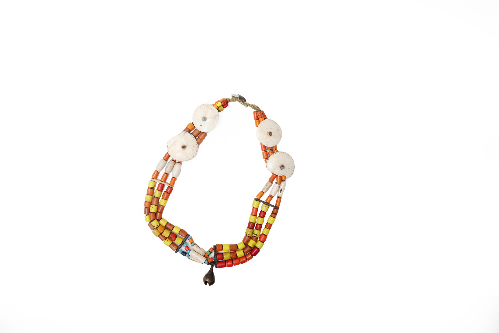 Vintage Naga Tribal Beaded Necklace (1 of 1)
