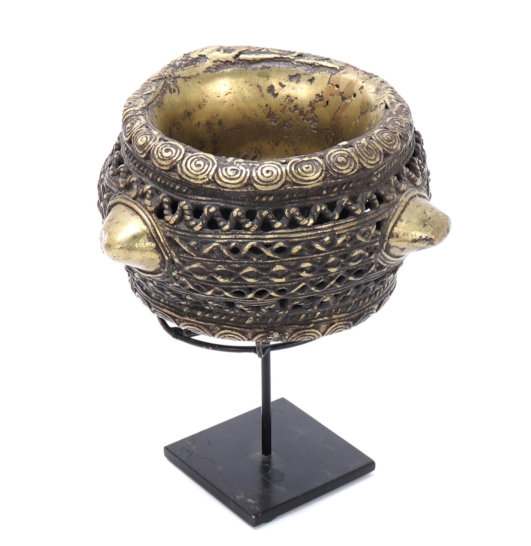 Cameroon Bronze Currency Bracelet - 4